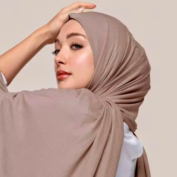 Premium Ribbed Jersey Hijab/Scarves