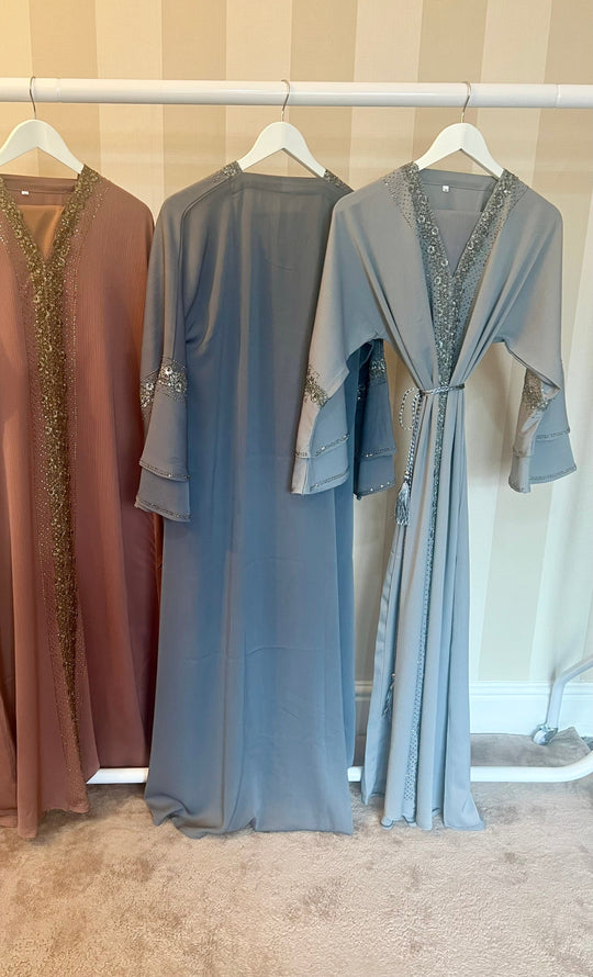 Moroccan style Abayas Copper Rose