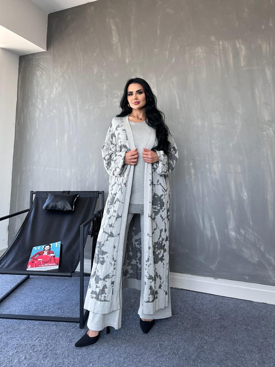 Premium Beaded Turkish Knitted Co-ord set
