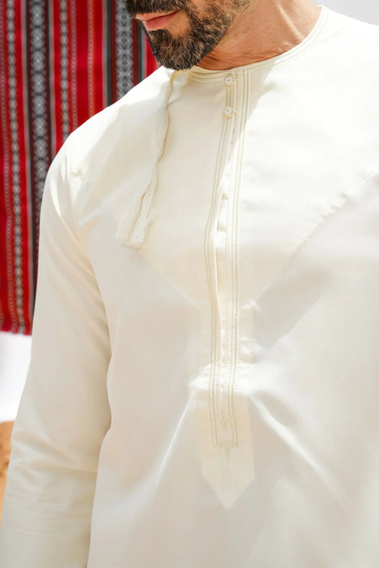 Faris Omani Thobe/Jubba - Yellow