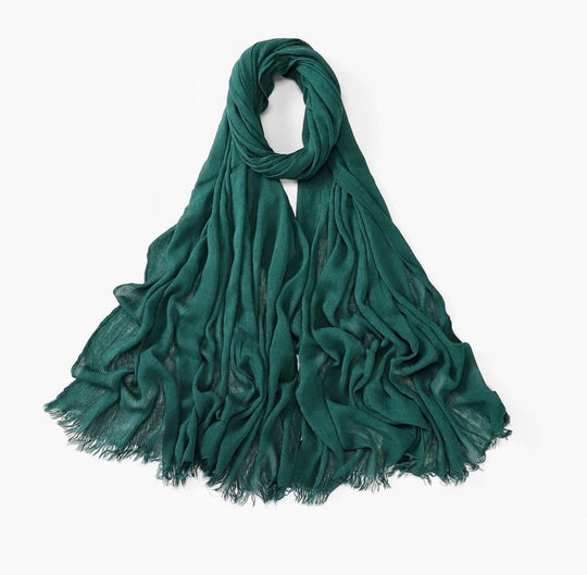 Crinkle Rayon Viscose Hijab/Scarf