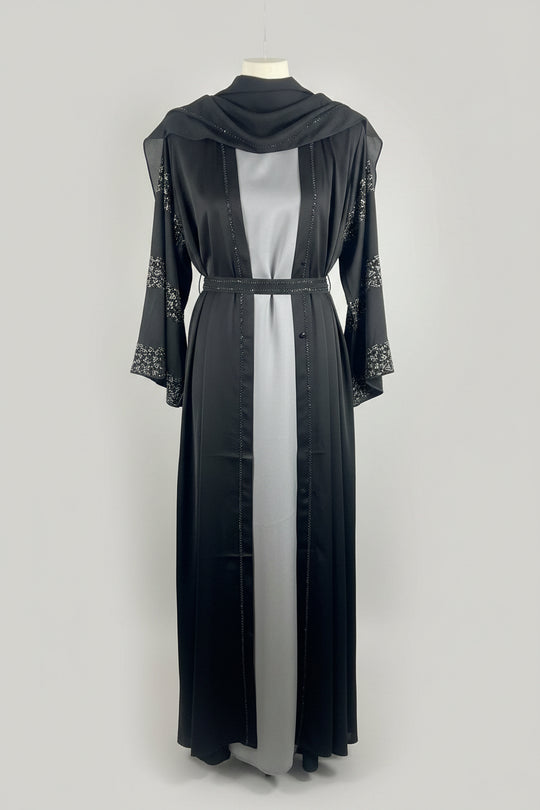 Amber Nida Dubai Satin Abayas