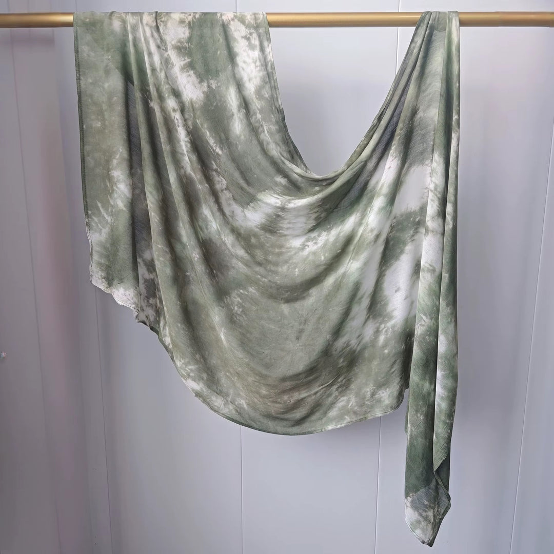 Modal cotton Tie Dye Hijab Scarf
