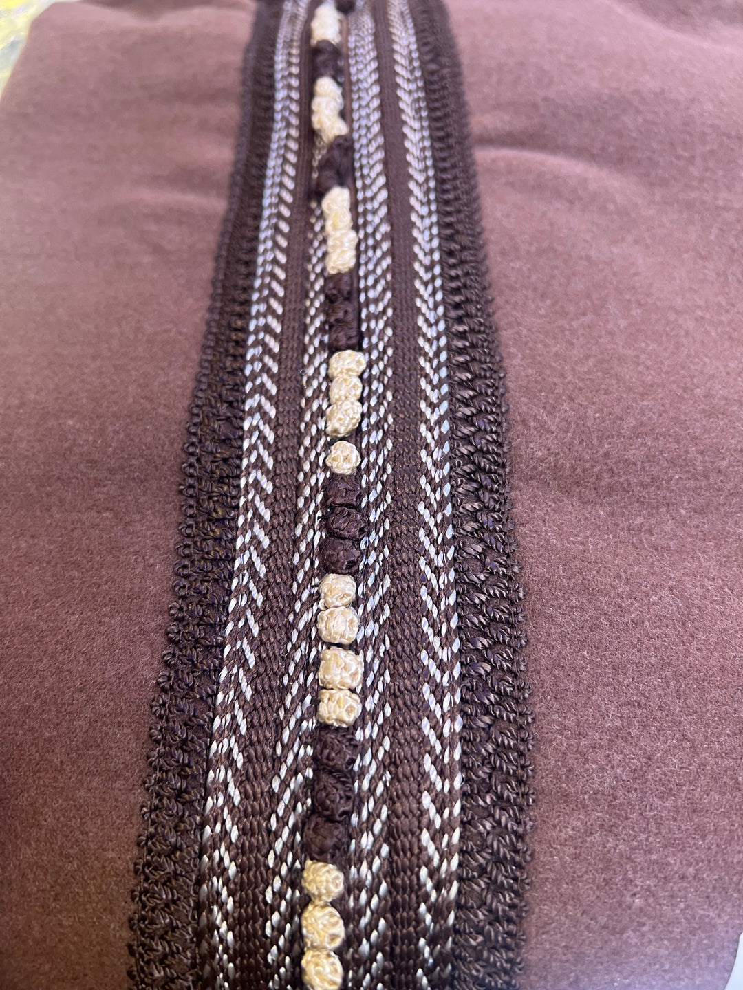 Winter Wool Hooded Moroccan Thobes - Brown