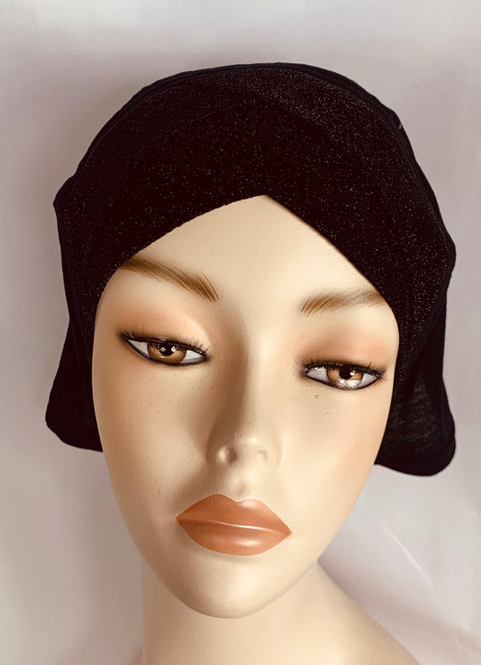 Glitzy Layered Effect Bonnet Caps
