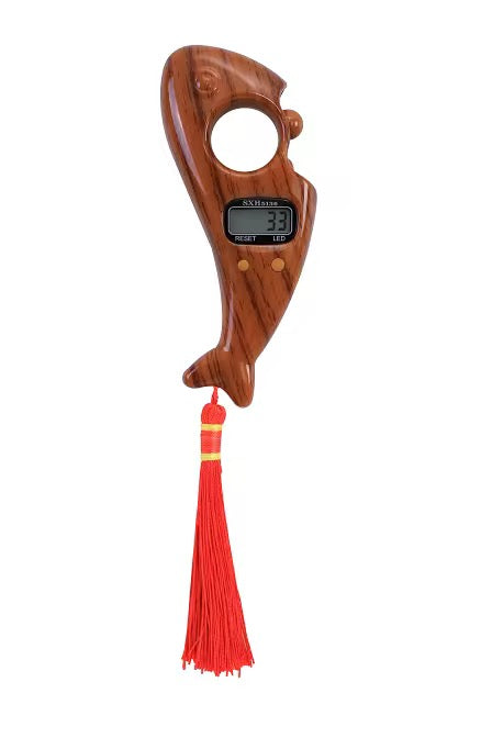 Handheld wood effect Digital Tasbeeh Dhikr Beads Zikr
