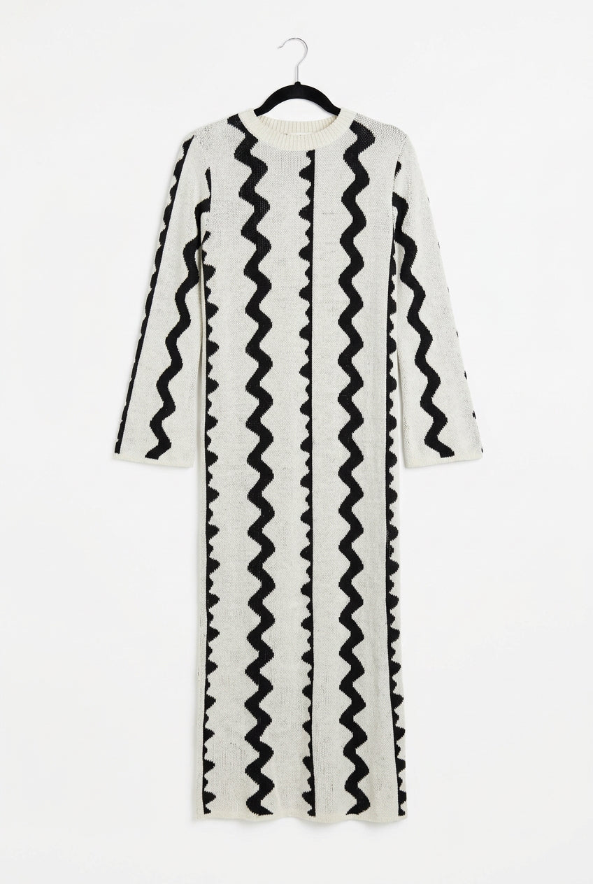 Knitted Midaxi Jumper Winter  Dress
