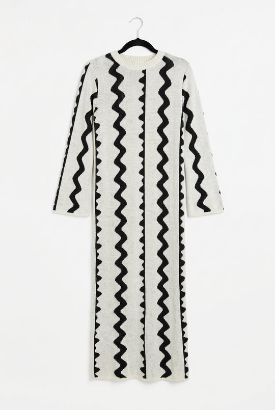 Knitted Midaxi Jumper Winter  Dress