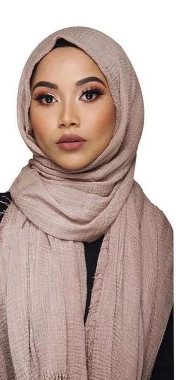 Crimp Frayed Edged  Hijabs / Scarves PH