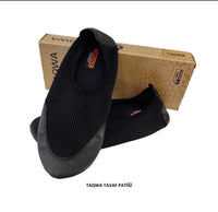 Unisex Leather Mesh Diabatic Hajj Umrah Slipper No Zip boxed