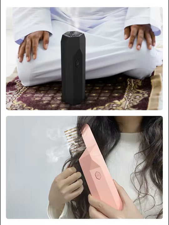 2-in-1 Bakhoor Burner & Hair / Beard Grooming