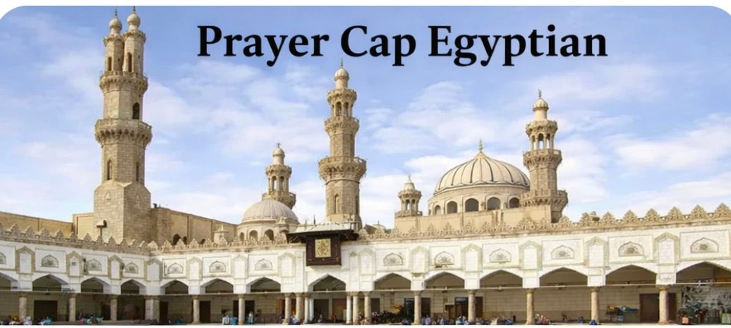 Wide Band Egyptian Style Cap