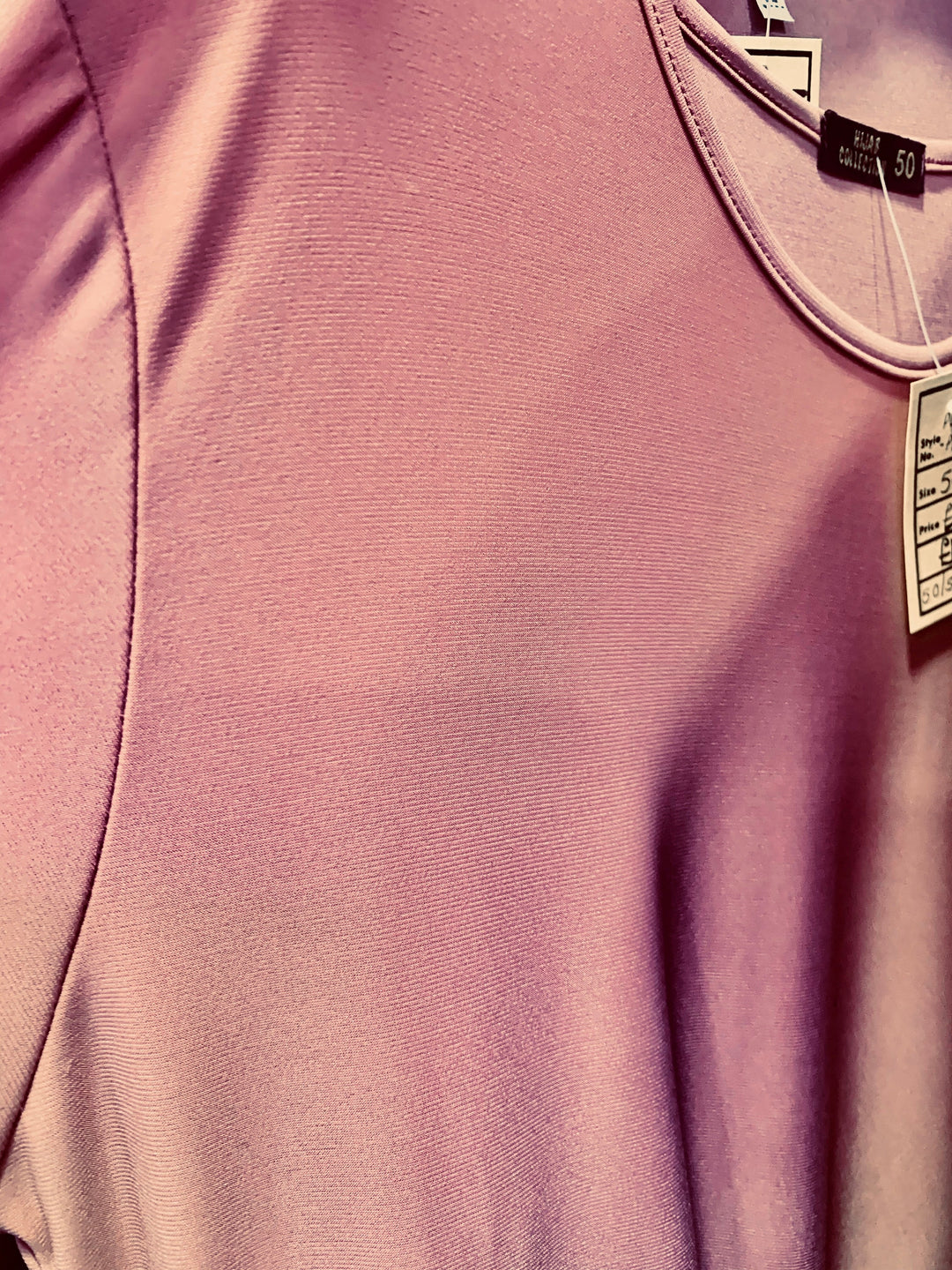 PLAIN JERSEY ABAYA- Pink