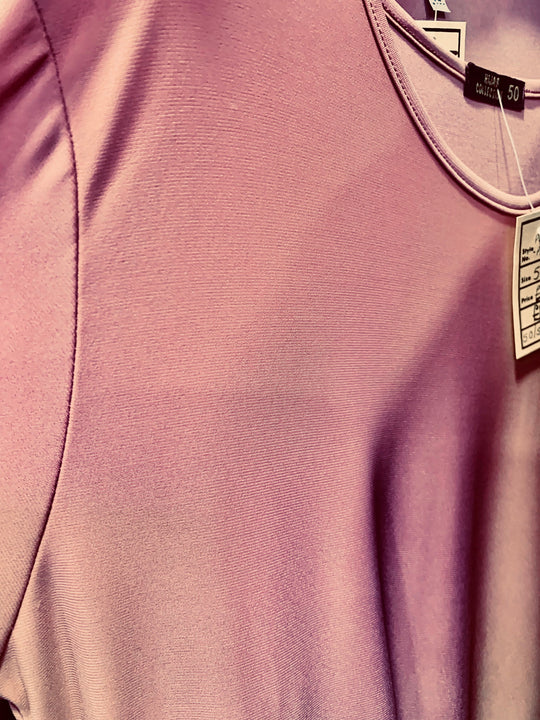 PLAIN JERSEY ABAYA- Pink
