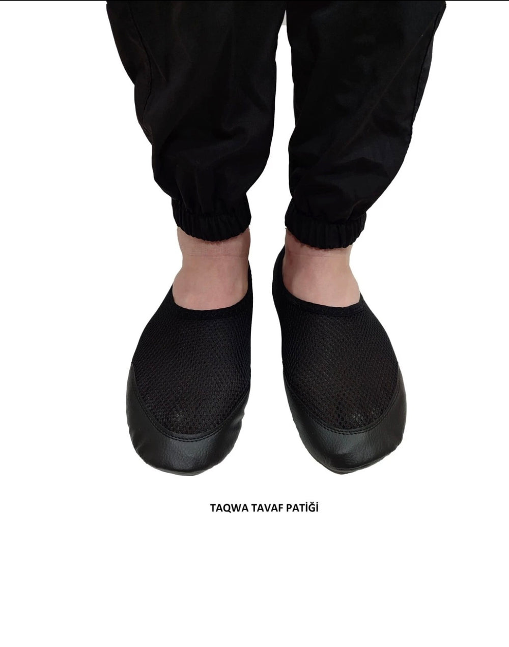 Unisex Leather Mesh Diabatic Hajj Umrah Slipper No Zip boxed