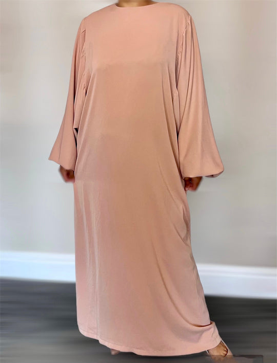 Balloon Sleeve Turkish Dress/Abaya -