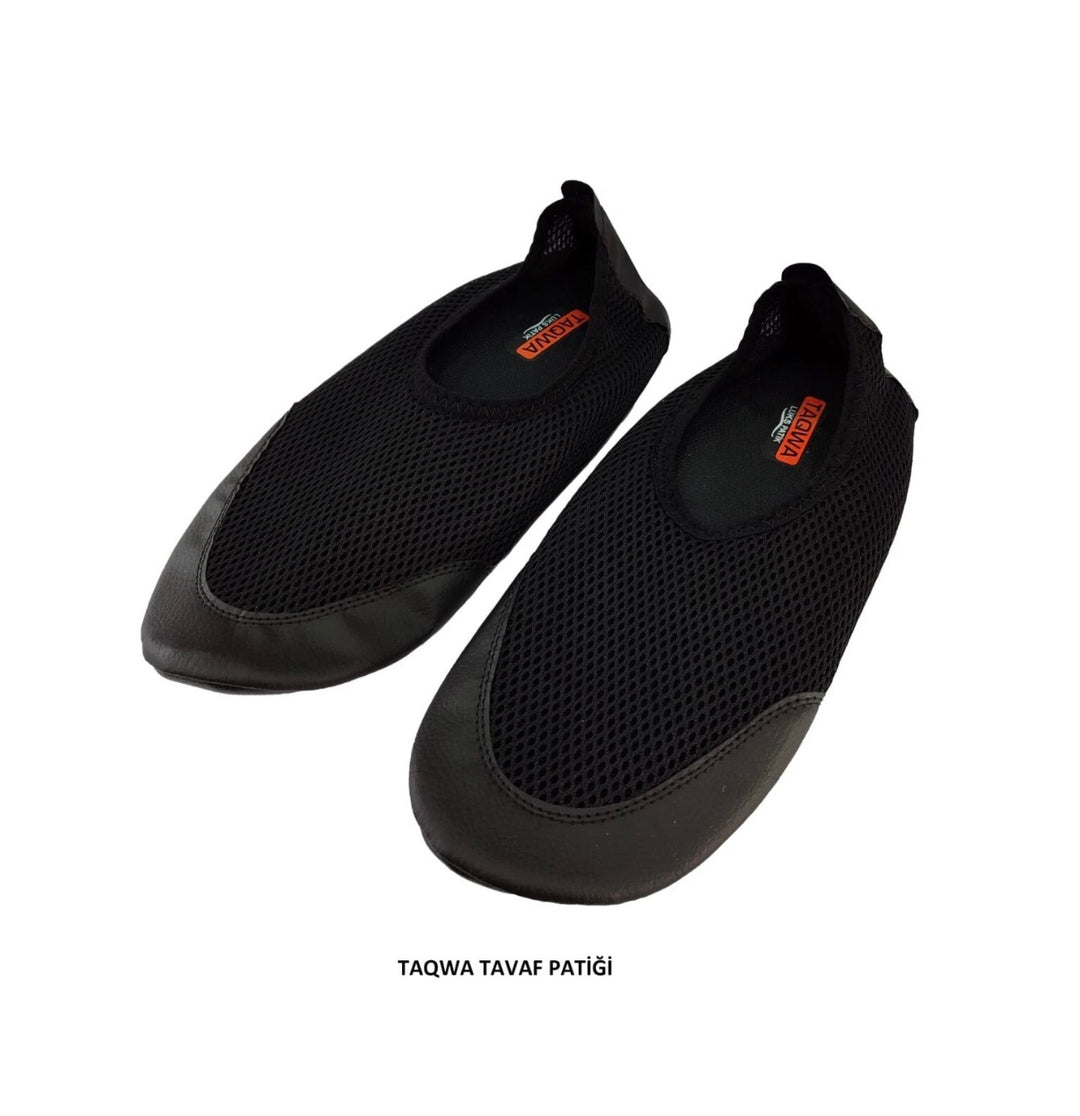 Unisex Leather Mesh Diabatic Hajj Umrah Slipper No Zip boxed