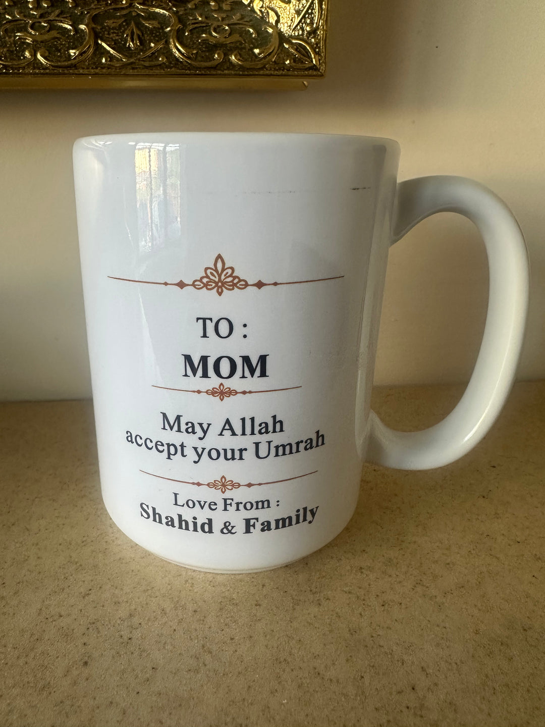Umrah & Hajj Mubarak Gift Mugs