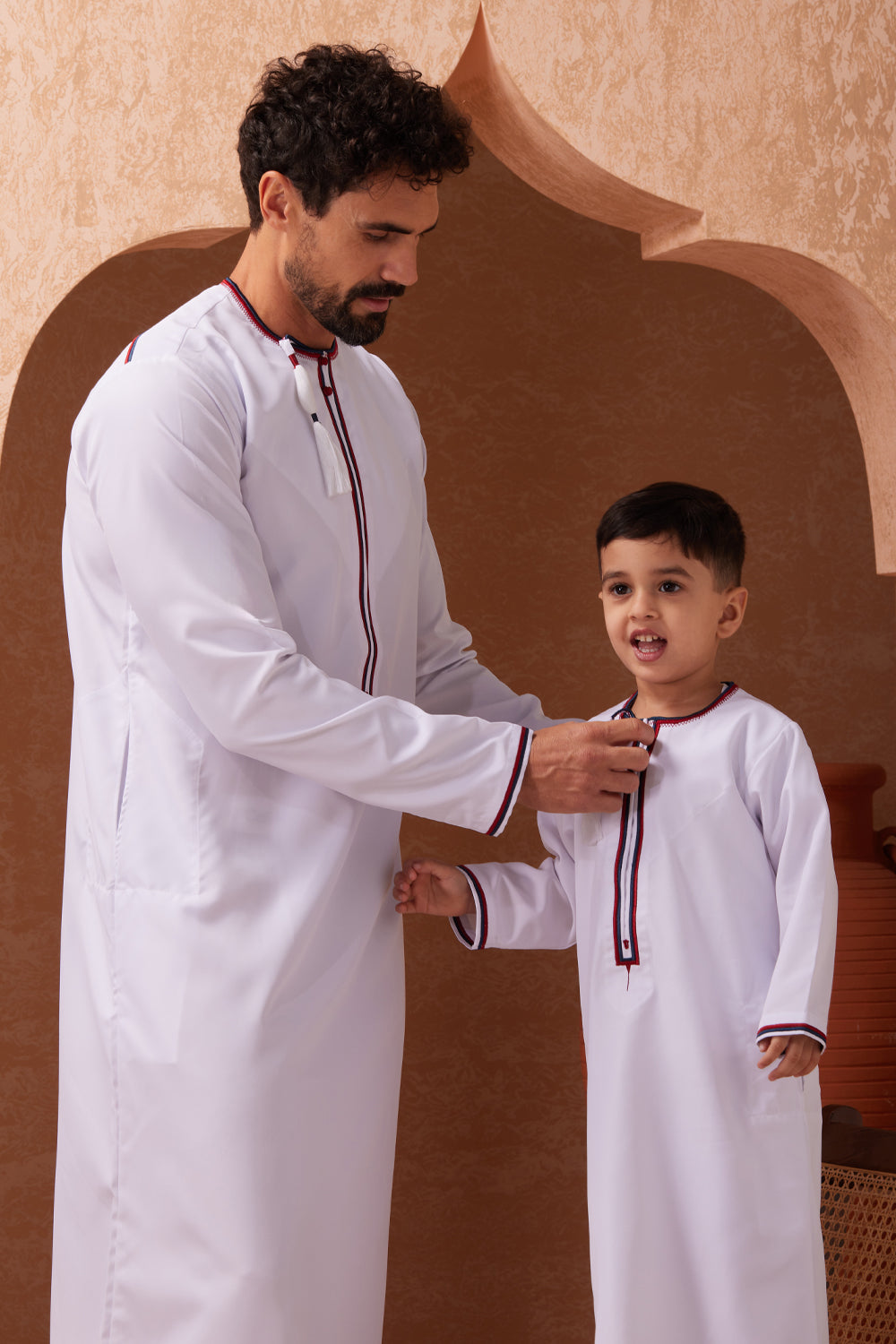 Faris Omani Thobe/Jubba - White