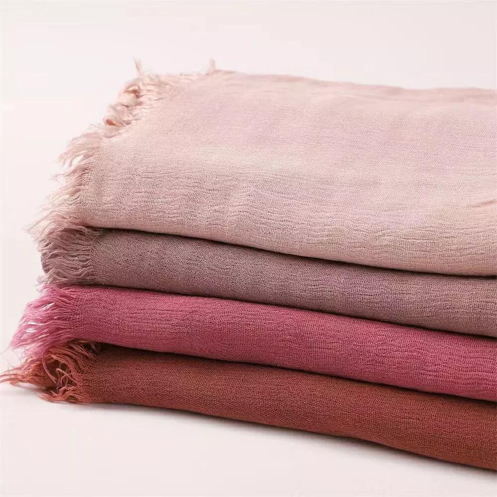 Crinkle Rayon Viscose Hijab/Scarf