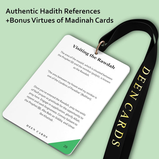 Umrah Dua Guide Cards