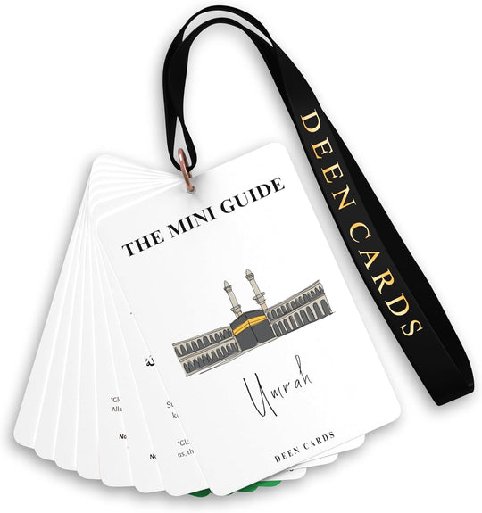 Umrah Dua Guide Cards