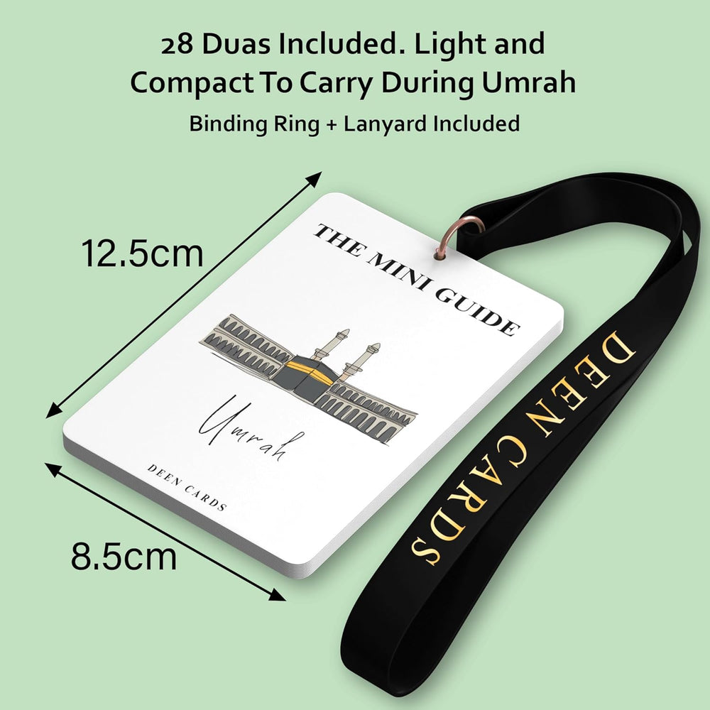 Umrah Dua Guide Cards
