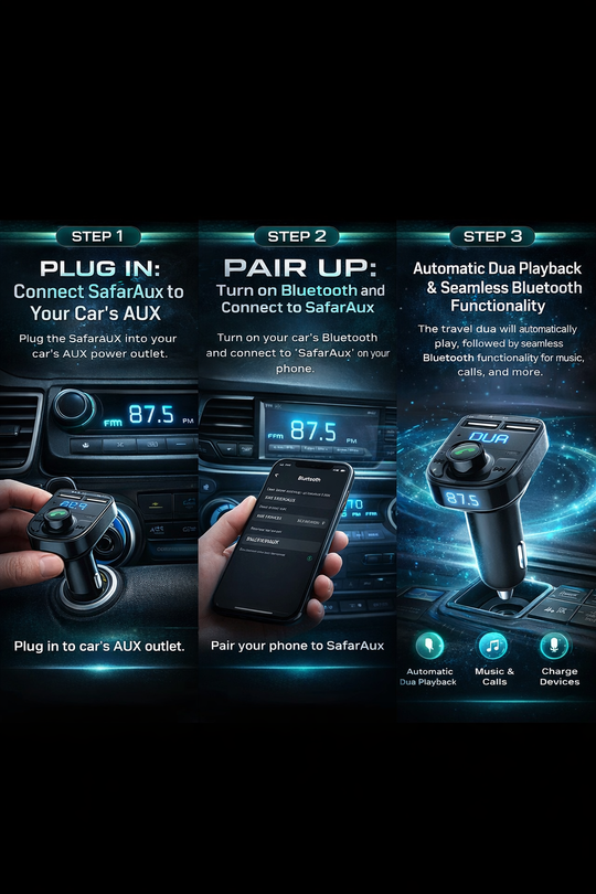 Safar Ki Dua / Travel Prayer Adopter