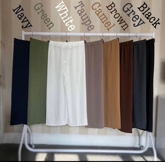 Elasticated palazzo Pants