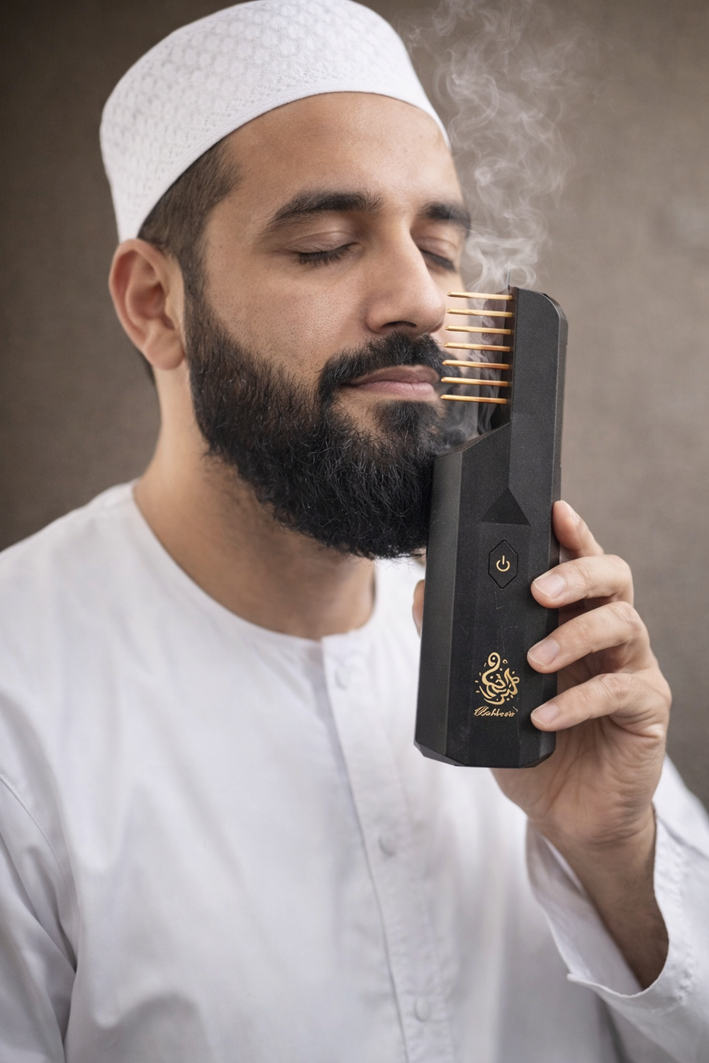 2-in-1 Bakhoor Burner & Hair / Beard Grooming