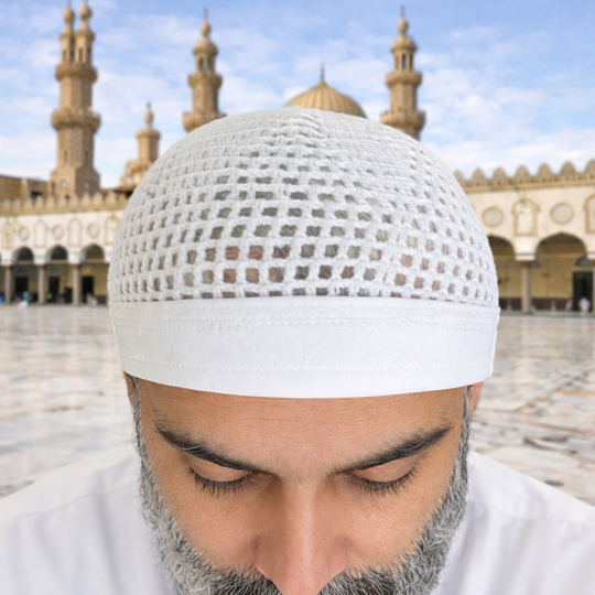 Wide Band Egyptian Style Cap