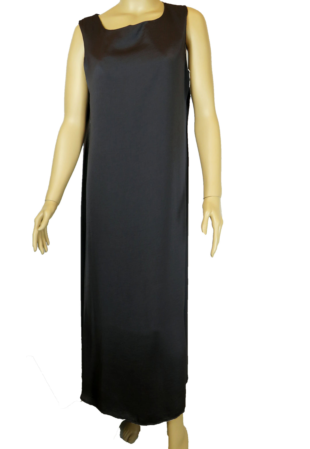 Silky Inner Abaya slip ZD. - Black The Hijab World Silky Inner Abaya slip ZD. - Black The Hijab World