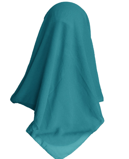 Georgette Chiffon Square Scarf/Hijabs