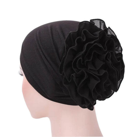 Ruffle Bonnet Volumiser underscarf Ac.