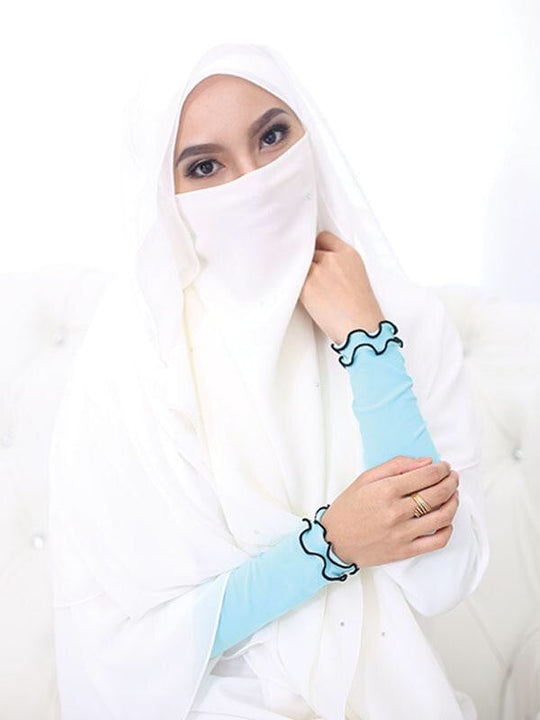 Double Ruffle Arm Cover