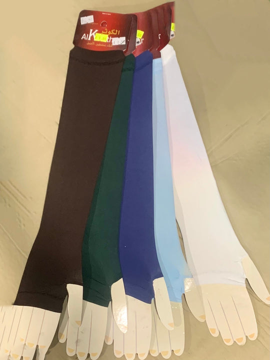 Fine Arm covers/ sleeves with thumb opening