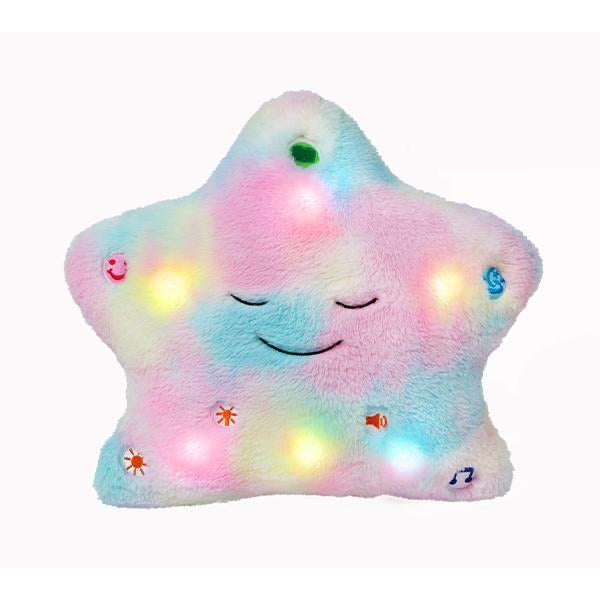New Candy Floss Dua’ Pillow with Light & Sound – Colours