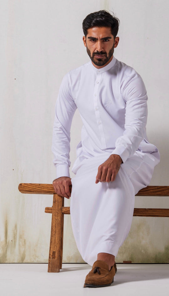 Faris Classic White Thobe/Jubba