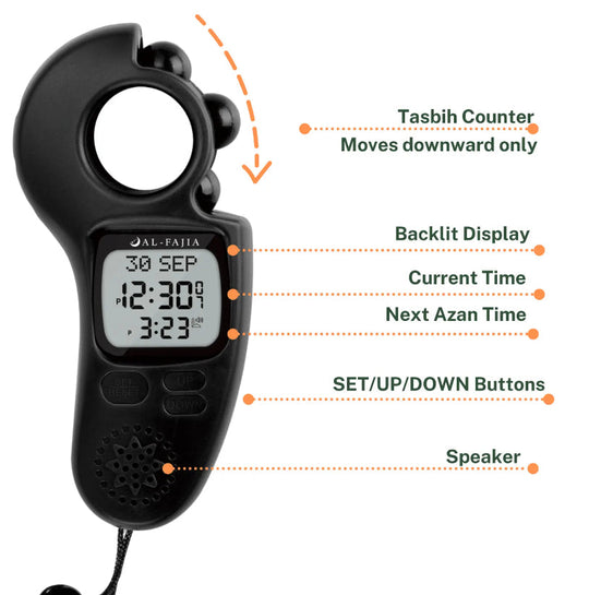 Handheld Digital Azan Tasbih Dhikr Beads