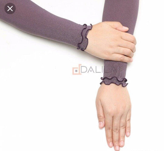 Double Ruffle Arm Cover