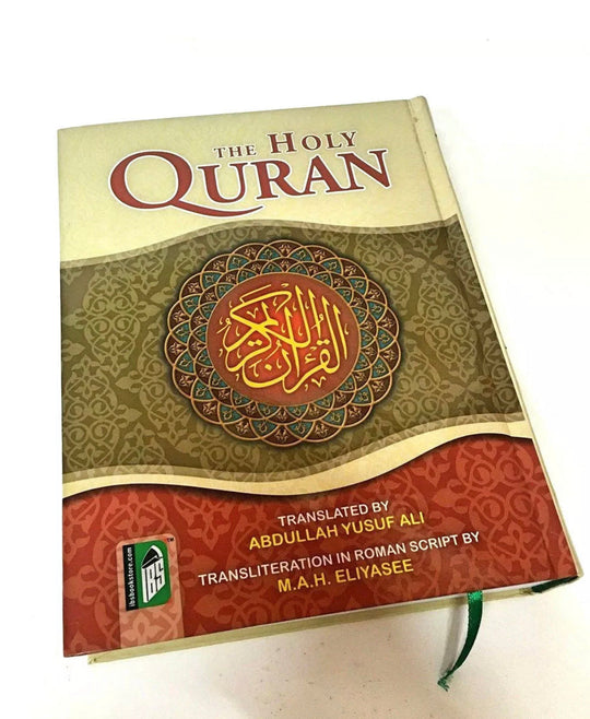 The Holy Quran- Arabic Text English Translation & Transliteration Yusuf Ali (HB)