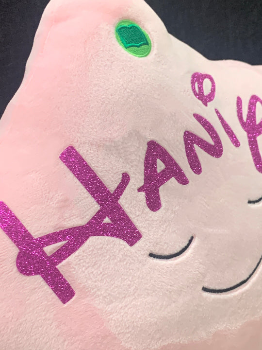My Personalised ’ Dua Star Pillow – Pink Star