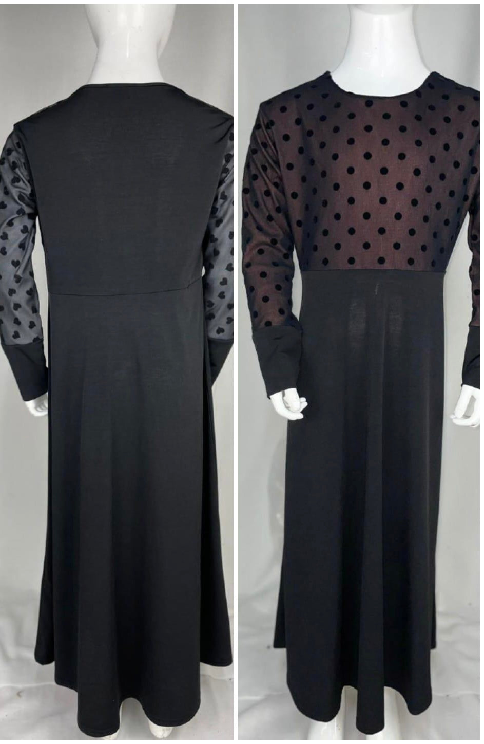 Spotty Girls Abaya