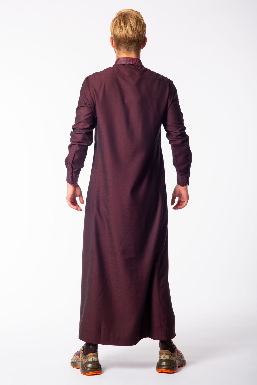 AA2216 Al Ameer Thobe/Jubba - Burgundy