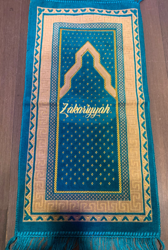 Mini Childs personalised Prayer Mat ready names