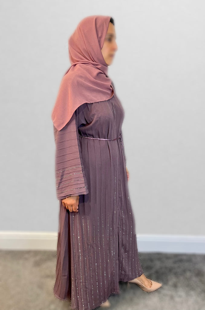 Crinkle abaya on sale