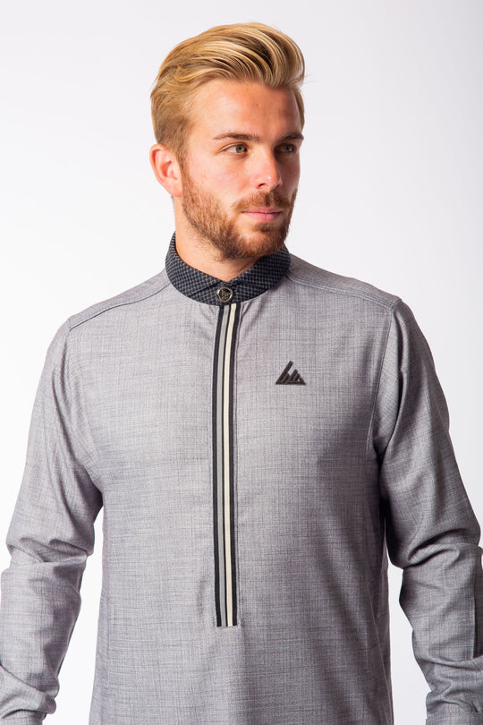 AA20G13 Al Ameer Thobe/Jubba - Grey