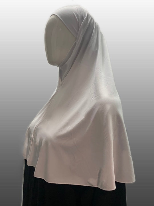 Extra Wide 2 in 1 Hijab Niqab/Mask with Elastic back