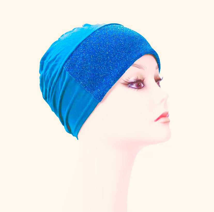 Glitzy Glimmer Hijab Bonnet Cap - Colours