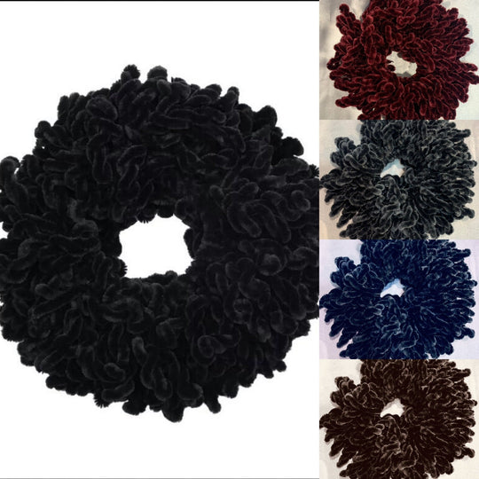 HAIR VELVET SCRUNCHIE/HIJAB VOLUMISER- AC.